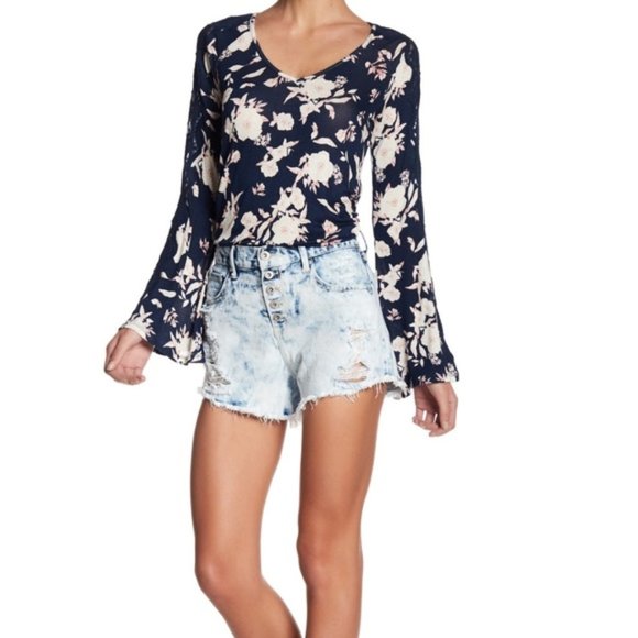 NWT Jessica Simpson Ranger Jean Shorts - Picture 3 of 3